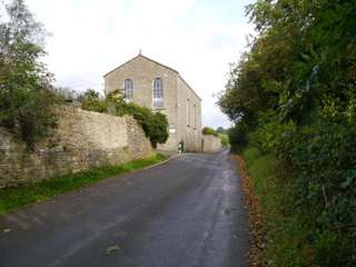 photo of Baptist Church's burial ground