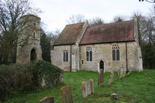 photo of All Saints' Church burial ground