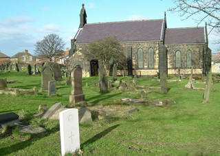 photo of St Albans' Church burial ground