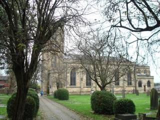 photo of St John the Evangelist's Church burial ground