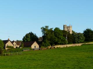 photo of St Laurence's Church burial ground