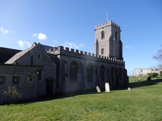 photo of St Andrew's Church burial ground