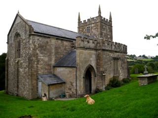 photo of St Peter's Church burial ground