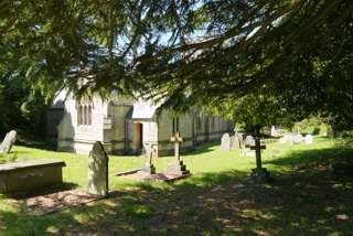 photo of Holy Trinity's Church burial ground