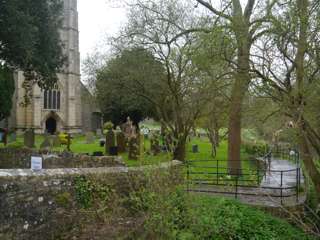 photo of All Saints' Church burial ground