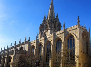 photo of University Church of St Mary the Virgin's burial ground