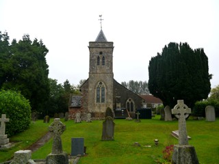 photo of St Leonard's Church burial ground