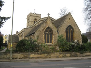 photo of St Giles' Church burial ground