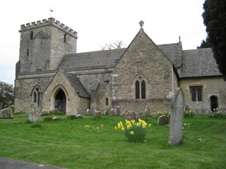 photo of St Giles' Church burial ground