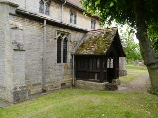 photo of St Margaret's Church burial ground