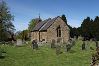 photo of All Saints' Church burial ground