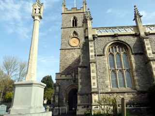 photo of St John the Baptist's Church burial ground