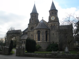 photo of Holy Trinity's Church burial ground