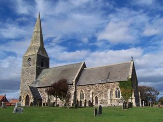 photo of All Saints' Church burial ground