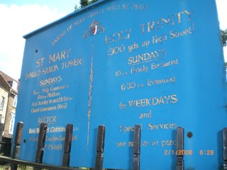 photo of St Mary's Church burial ground