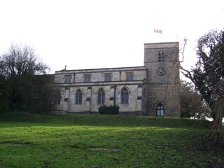 photo of All Saints' Church burial ground