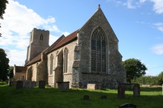 photo of All Saints' Church burial ground