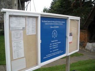 photo of St Mary and St Nicholas' Church burial ground