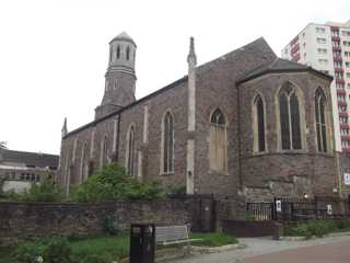 photo of St Luke's Church burial ground