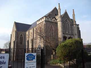 photo of Baptist Church's burial ground