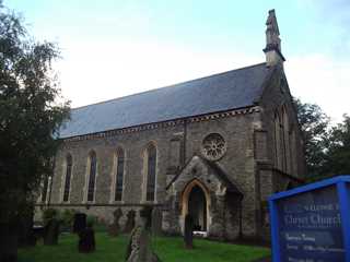 photo of Christ Church's burial ground