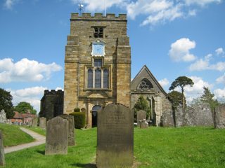 photo of St Mary's Church burial ground