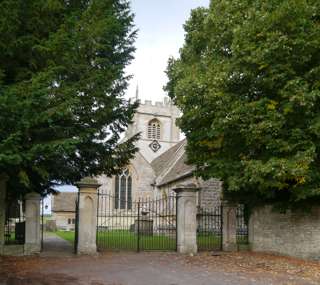 photo of Holy Trinity's Church burial ground