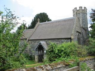 photo of All Saints' Church burial ground