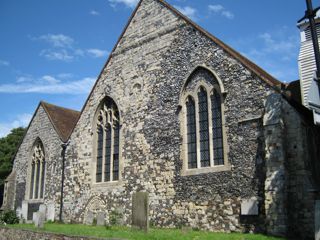 photo of St Mary's Church burial ground