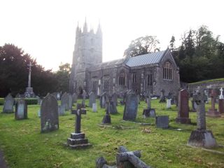 photo of All Saints' Church burial ground