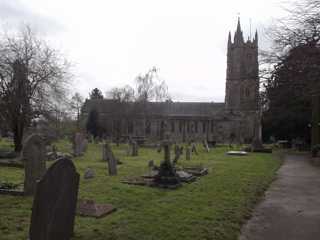 photo of St Mary's Church burial ground