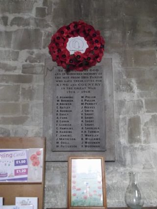 photo of St Mary (Roll of Honour)