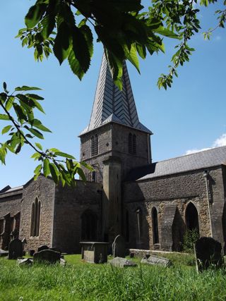 photo of St Mary's Church burial ground