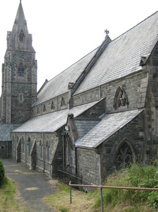 photo of Christ Church's burial ground