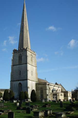 photo of St Mary's Church burial ground