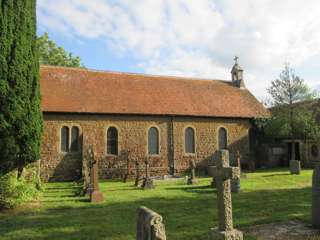 photo of St Peter's Church burial ground