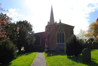 photo of St John the Baptist's Church burial ground