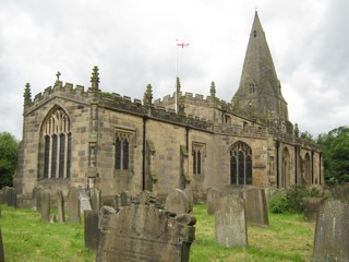 photo of St Peter's Church burial ground