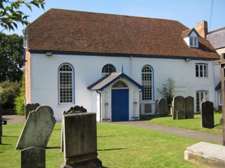 photo of Baptist Church's burial ground