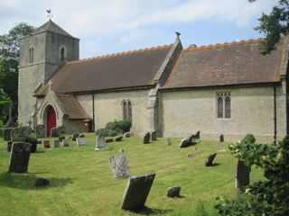 photo of St Andrew's Church burial ground