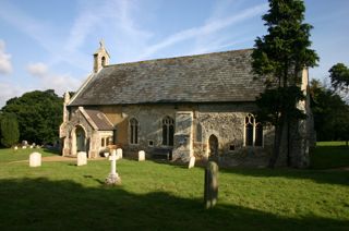 photo of St Andrew's Church burial ground