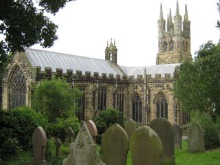 photo of St John the Baptist's Church burial ground