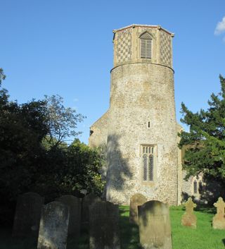 photo of St Margaret's Church burial ground