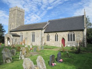 photo of St Margaret's Church burial ground