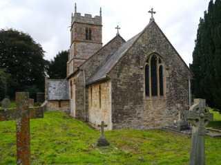 photo of All Saints' Church burial ground