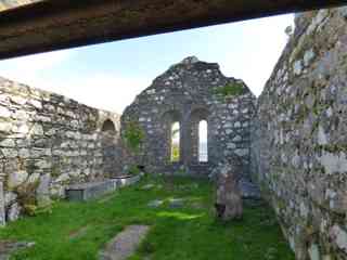 photo of St Mael Ruba Ruin's Church burial ground