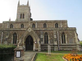 photo of St Mary the Virgin's Church burial ground