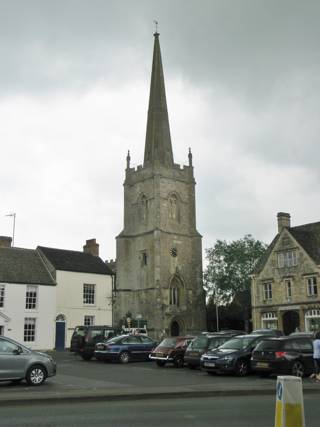 photo of St Lawrence's Church burial ground