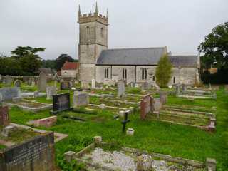 photo of All Saints' Church burial ground