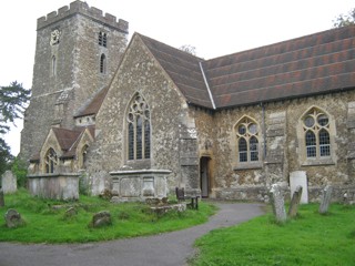 photo of St Martin's Church burial ground